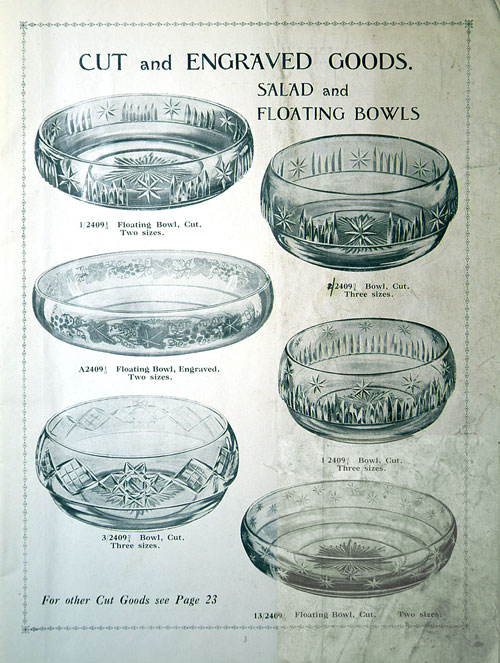Sowerby Glass Pattern Book- 1925