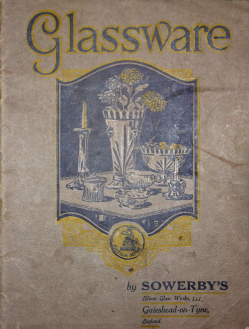 Sowerby Glass Pattern Book- 1927