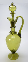 Sowerby green wrythen large claret jug