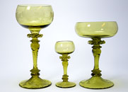 Sowerby green wrythen compare goblet sizes