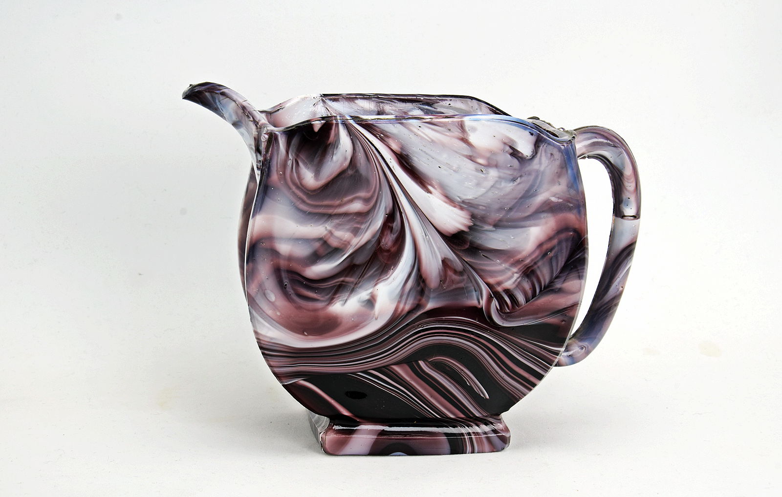 Sowerby purple malachite, large Aesthetic water jug