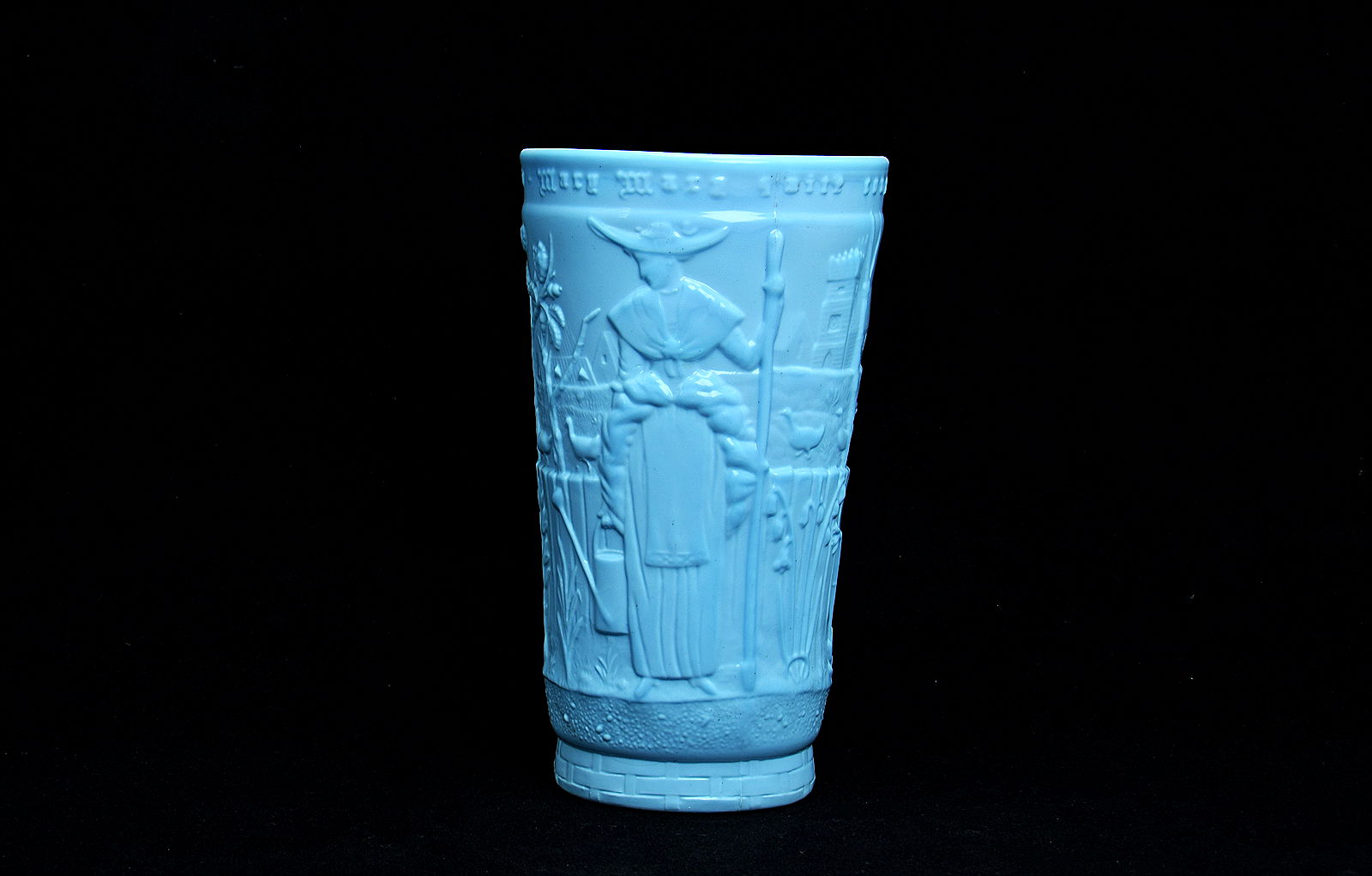 Sowerby turquoise blue, Nursery Rhyme, Mistress Mary Quite Contrary