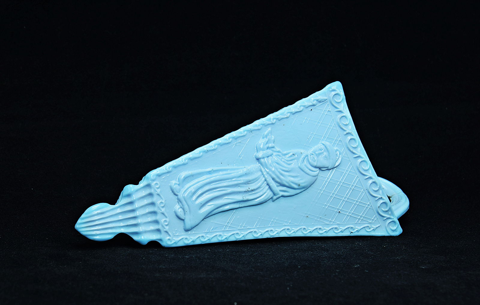 Sowerby turquoise blue, Nursery Rhyme, Aladdin hair tidy