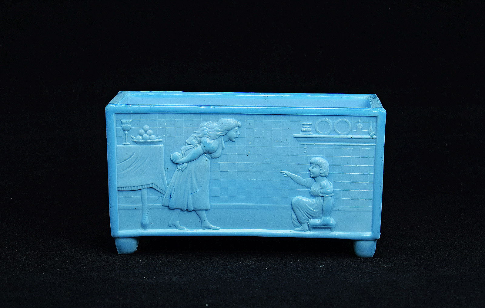 Sowerby turquoise blue, Nursery Rhyme, Nievie, Nievie, Nicknack